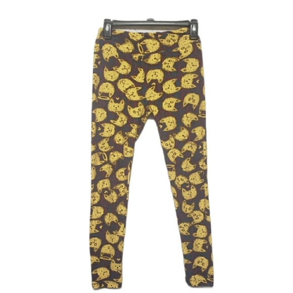 LuLaRoe Pants - Lularoe OSFA Cute Kitty Leggings